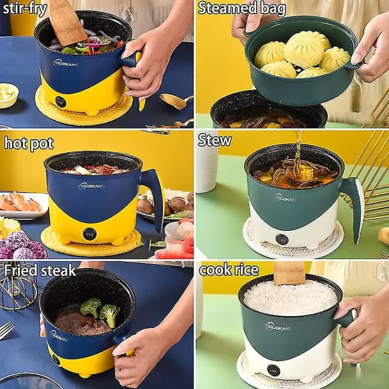 Multifunction Non-Stick Pan Electric Rice Cooker Household Electric Cooking Pot 1-2 People