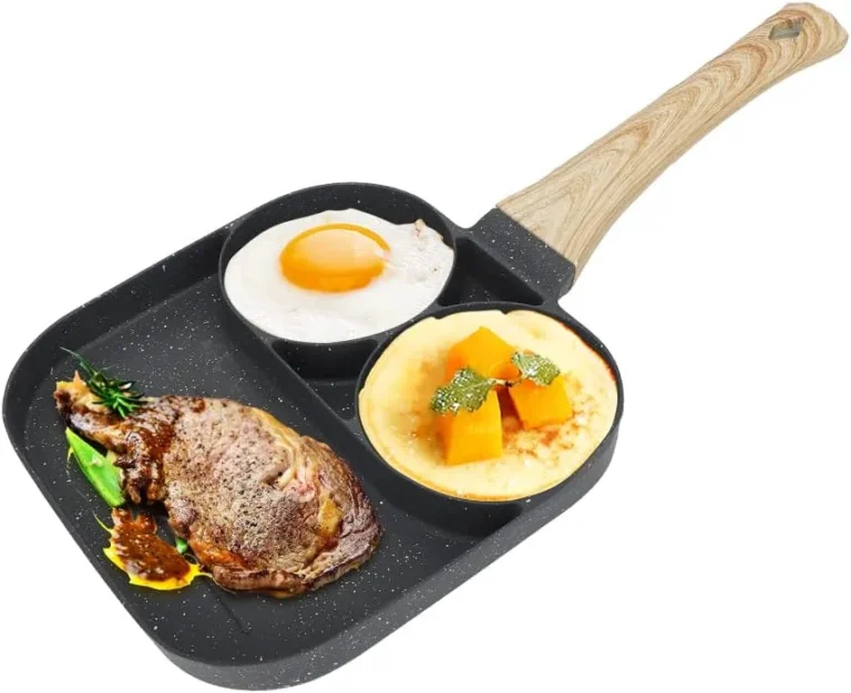 3in1 Multifunction Breakfast Frying Non-stick Pan Egg Bacon Cooker Fried Steak Burger