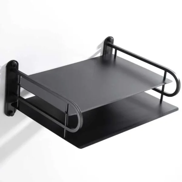 Metal Wireless Wifi Router Stand Storage Box TV Set Box - Image 2