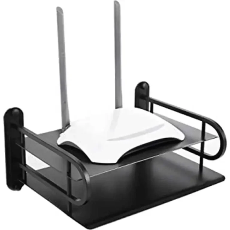 Metal Wireless Wifi Router Stand Storage Box TV Set Box