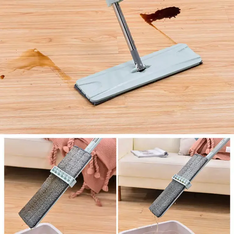 Automatic Floor Cleaning Mop with Pad 180 Degree Rotation, Cleaner for Home, Bathroom, Office