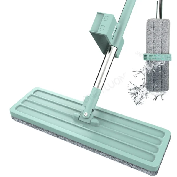 Automatic Floor Cleaning Mop with Pad 180 Degree Rotation, Cleaner for Home, Bathroom, Office - Image 2