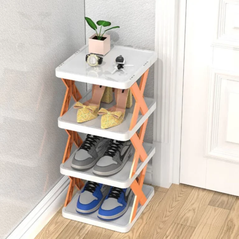 4 Layers-New multi-functional household foldable shoe cabinet