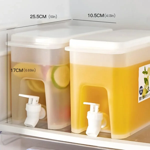 3.5Ltr. Fruits Juicer Dispenser Water Dispenser Juice Container Space Saver Juicer Tank - Image 3