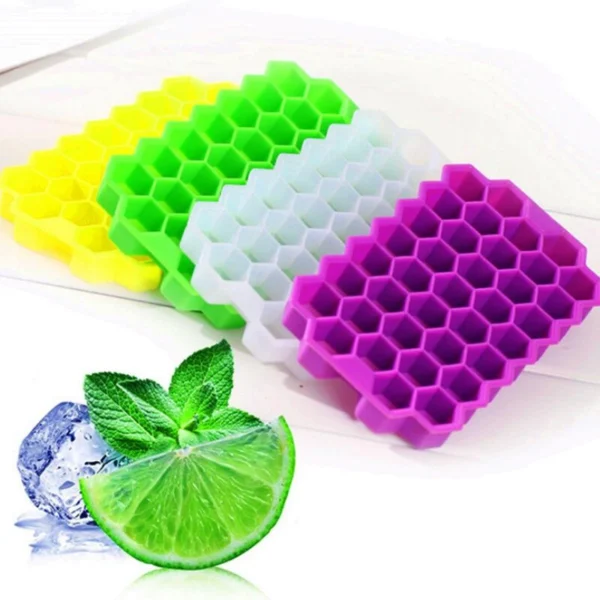 Silicone Ice Cube Tray 37 Cavity Ice-making Box - Image 3