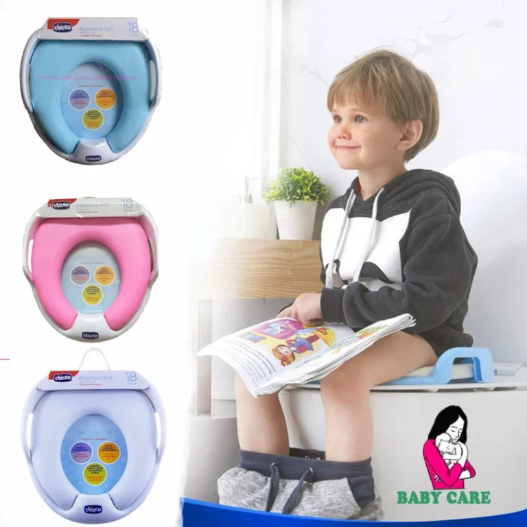 Baby Toilet Seat with Side Handles | Baby soft potty seat toilet reducer with handle kids training