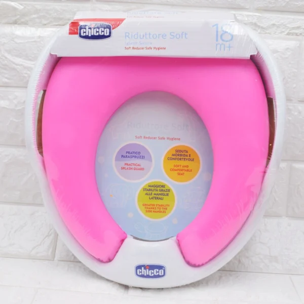 Baby Toilet Seat with Side Handles | Baby soft potty seat toilet reducer with handle kids training - Image 5