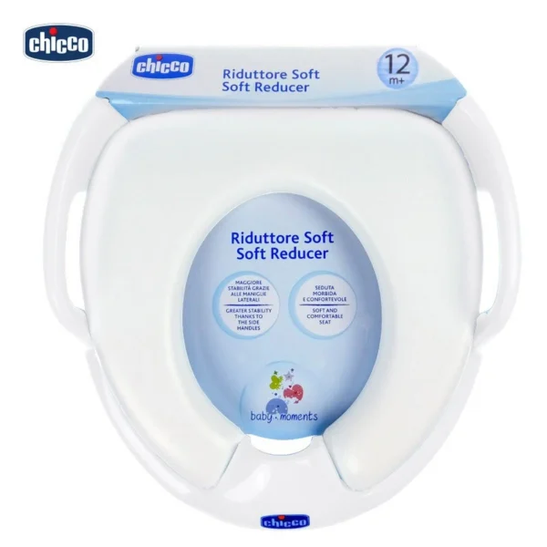 Baby Toilet Seat with Side Handles | Baby soft potty seat toilet reducer with handle kids training - Image 2