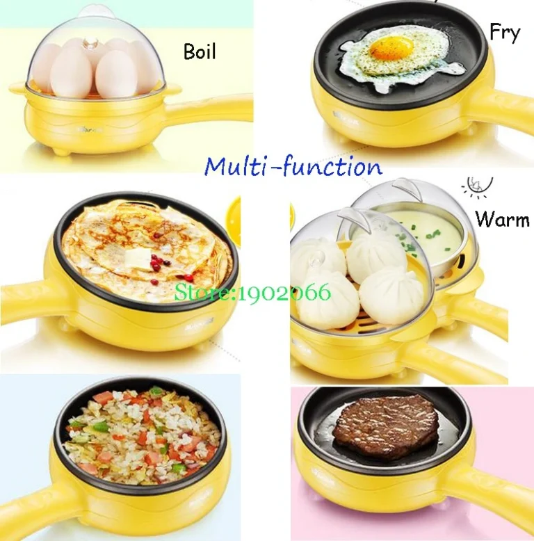 Electric Egg Cooker | Omelet, Scrambled, Soft, Medium, Hard-Boiled Boiler Cooker