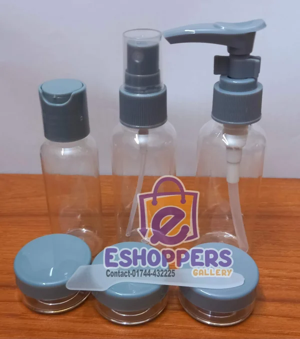 Travel Cosmetics Bottle Set Plastic Pressing Spray Bottle Makeup Tools Kit Empty Bottle - Image 2